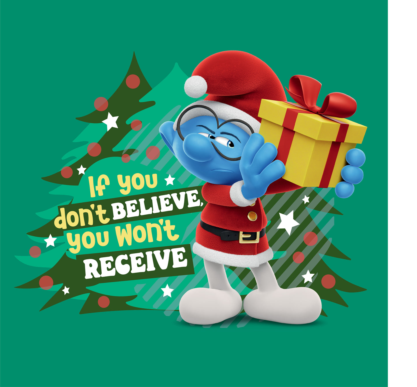 The original SMURFS countdown Calendar 2025 Collectible Cartoon Toys for Boys and Girls, 12 Figurines + 12 SMURFY gifts! Ages 3+. 24 Pieces